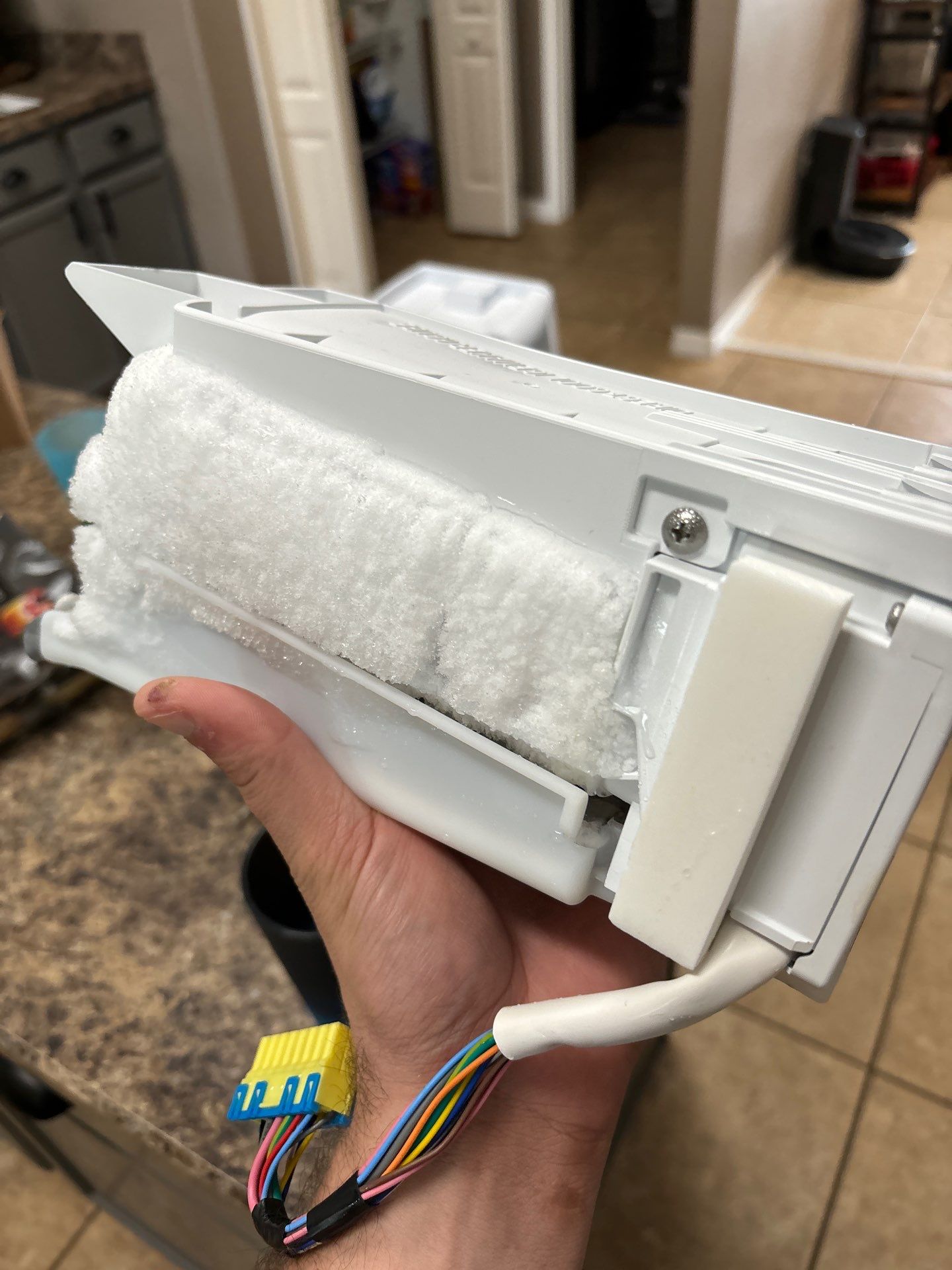 Samsung ice maker evaporator coil assembly