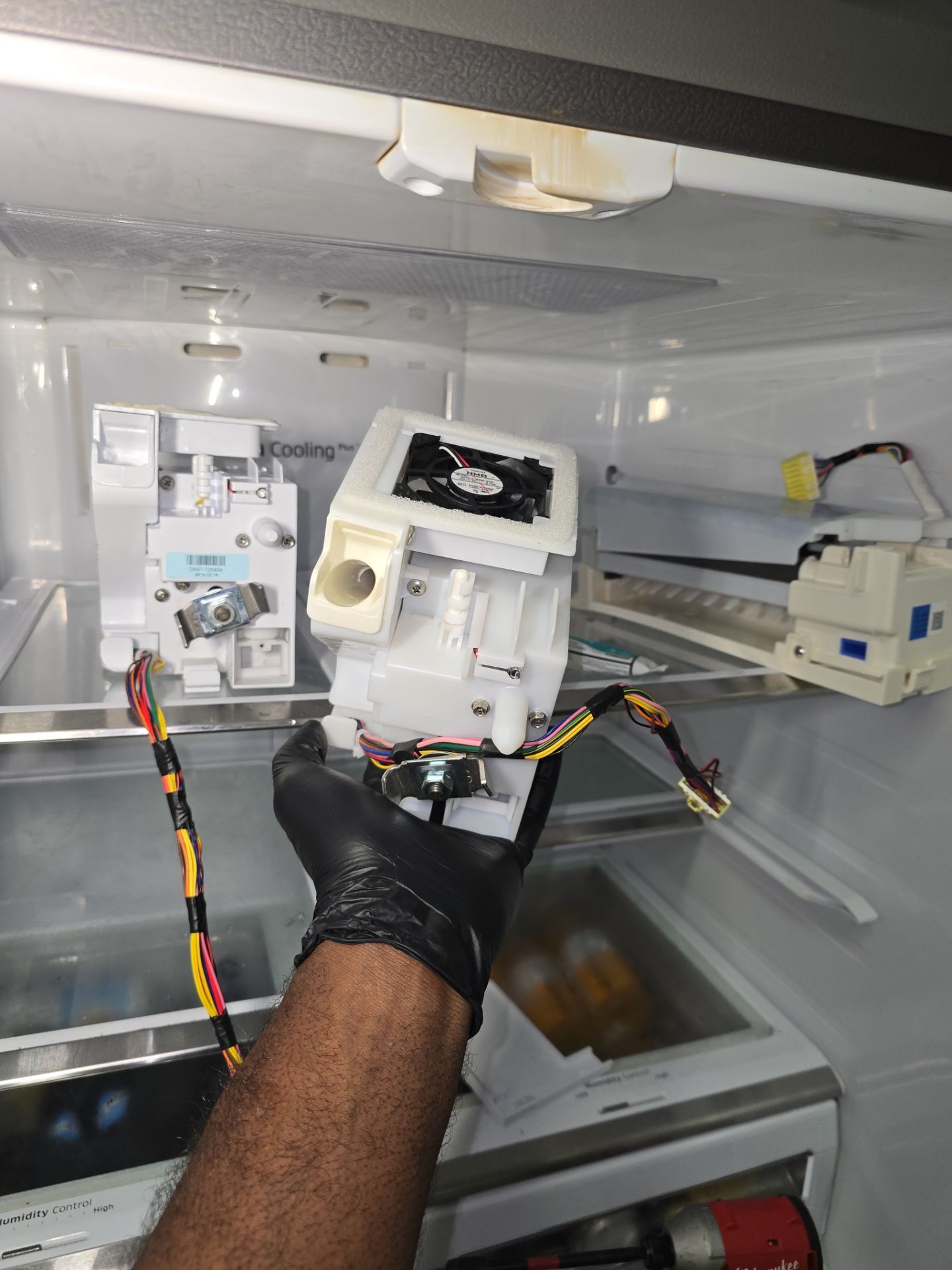 Samsung ice maker auger motor assembly