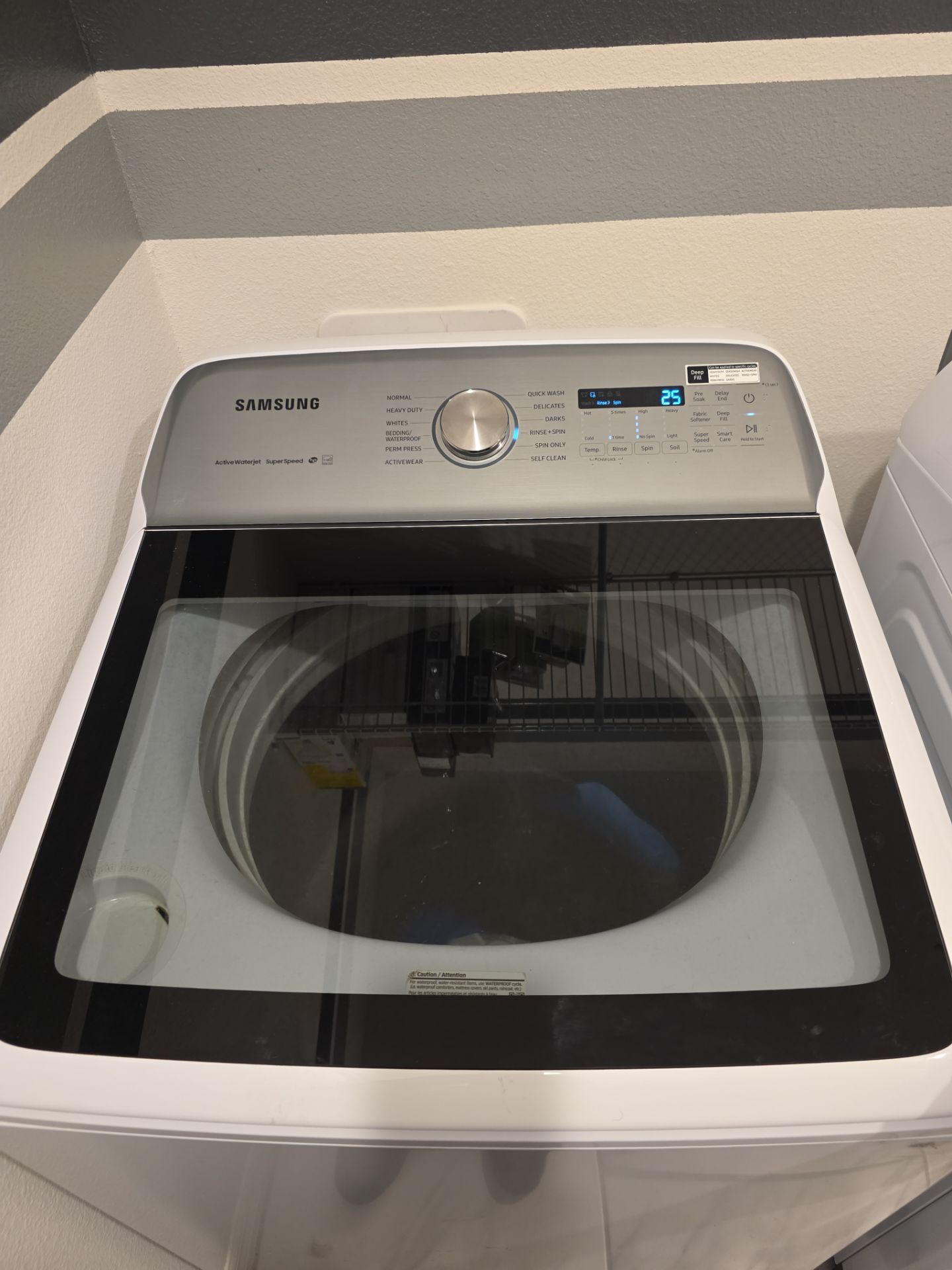 Samsung ActiveWaterJet washer with digital display - appliance repair by AMB Works Clermont FL