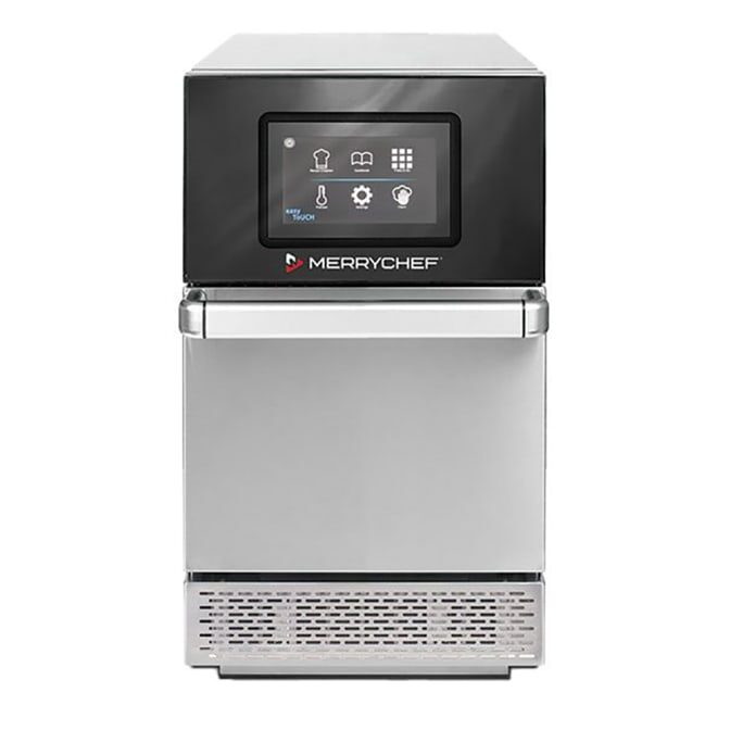 Merrychef eikon high-speed oven with touchscreen control panel serviced by AMB Works in Central Florida